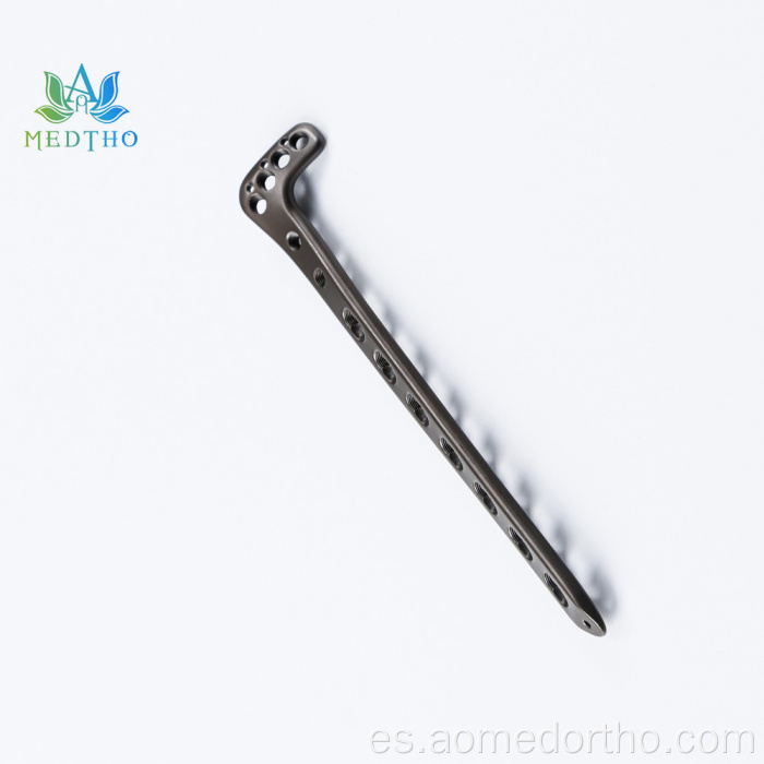 placa de tibia distal anterolateral